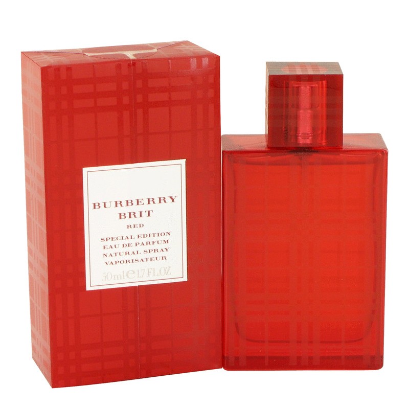 Burberry Brit Red Special Edition 100ml Parfum Feminino Raridade