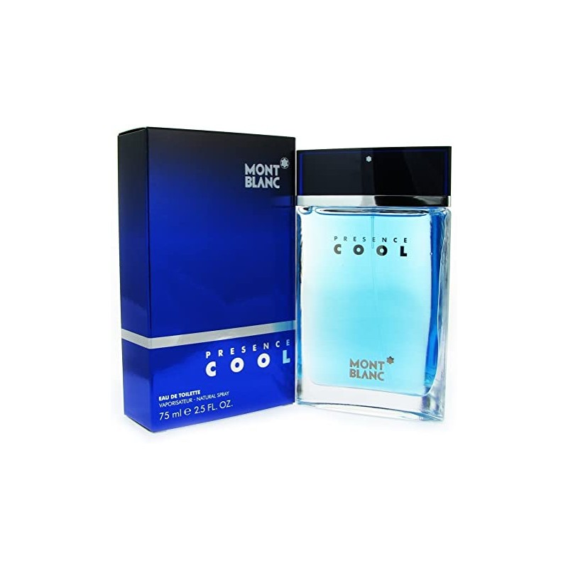 MONTBLANC Presence Cool 75ml Masculino Raridade