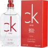 Calvin Klein Ck One Red for Her Women 3.4 Oz 100ml EDT Limited Edition FEMININO