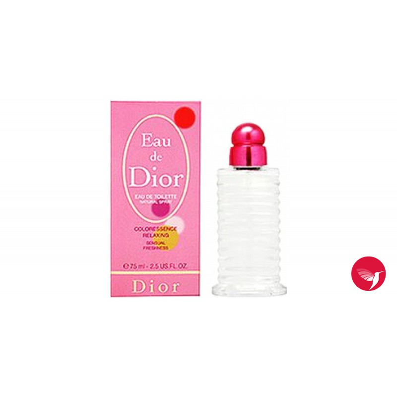 Eau de Dior Coloressence Relaxing Christian Dior perfume Feminino 100ml Lançado Raridade ano 2000