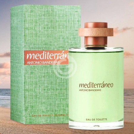 ANTONIO BANDEIRAS Mediterráneo  - Perfume Masculino - Eau de Toilette - 100ml RARIDADE