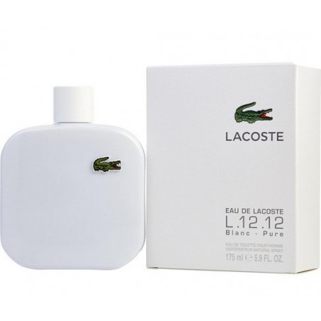 au de Lacoste L.12.12 Blanc Pure Eau de Toilette 100ml - Perfume Masculino