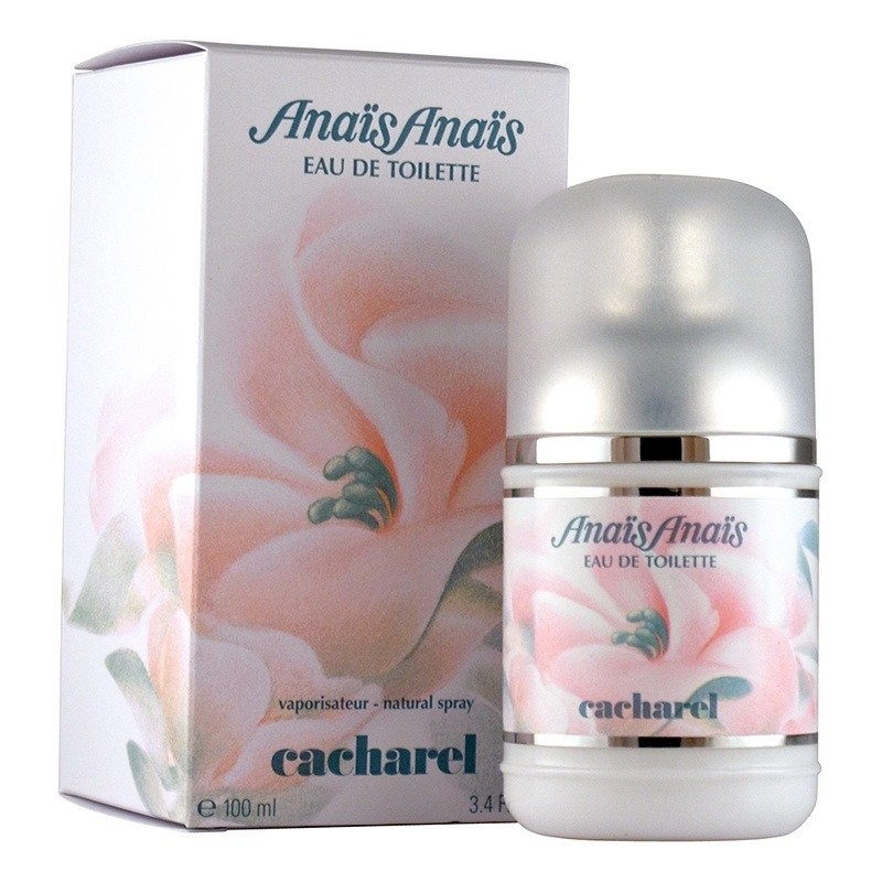 Perfume Cacharel Anais Anais Feminino EDT 100 ML Raridade cx detalhe