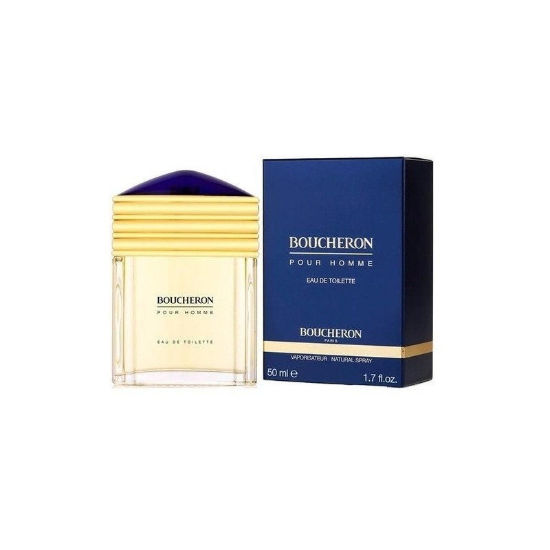 Boucheron Pour Homme Masculino 50ml Edt CX DETALHES