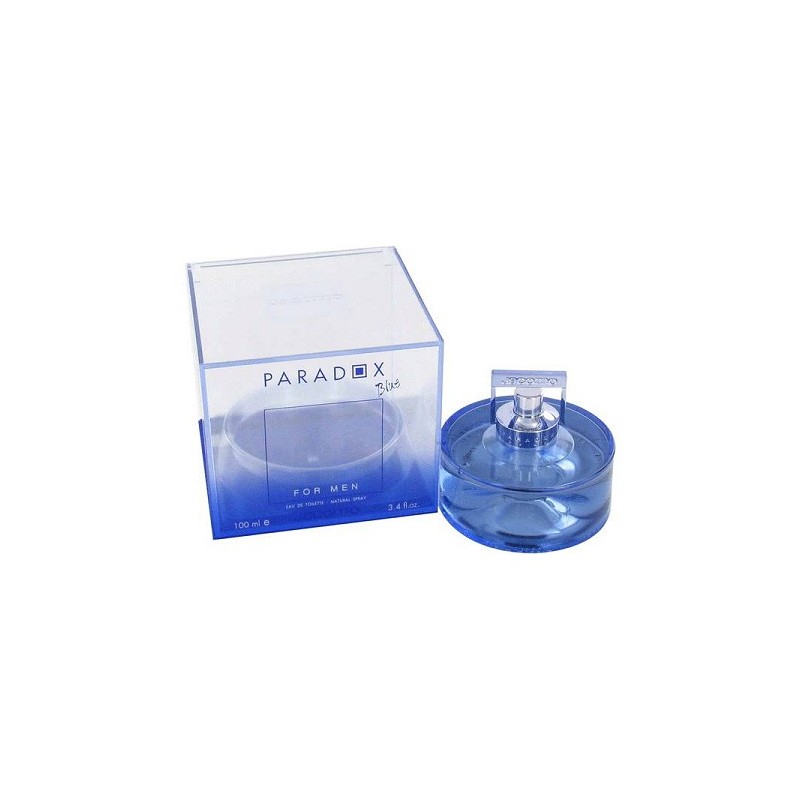 Paradox Blue Cologne for Men by Jacomo 100ml Raridade Embalagem com detalhes