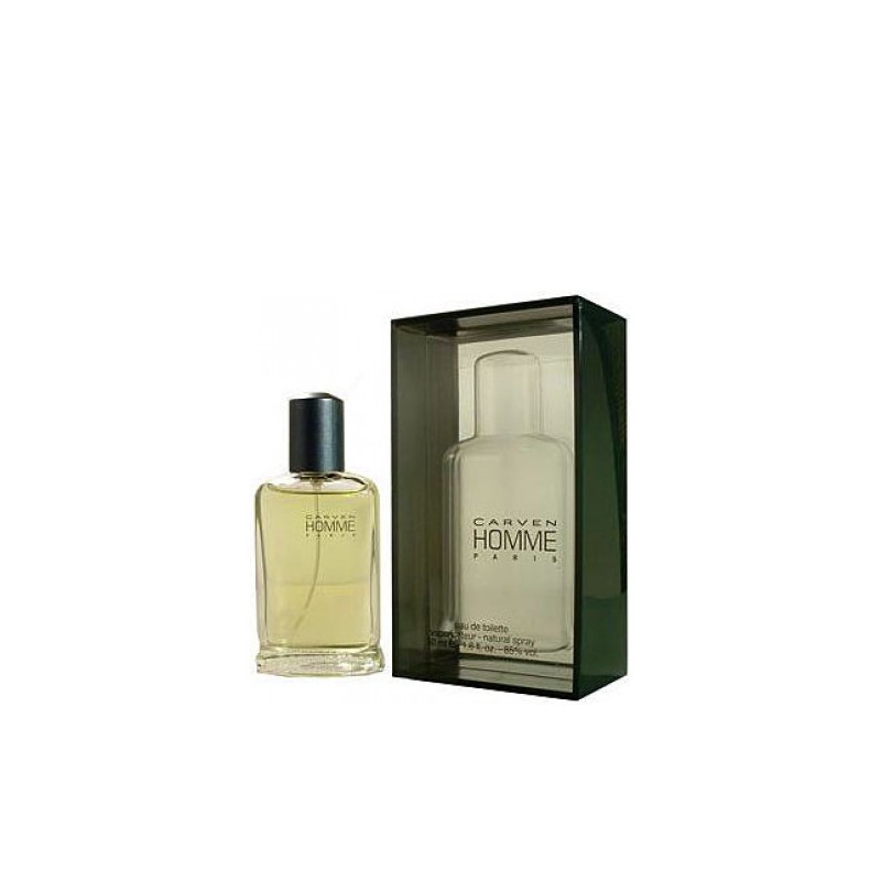 Carven homme paris cologne Masculino 100ml Raridade Caixa com detalhes