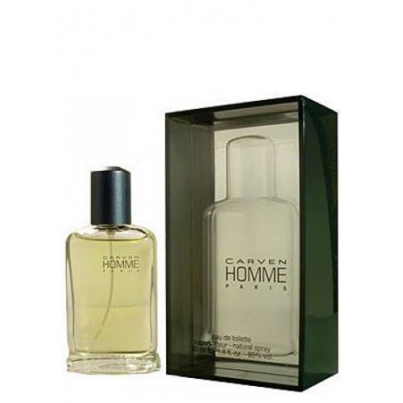 Carven homme paris cologne Masculino 100ml Raridade Caixa com detalhes