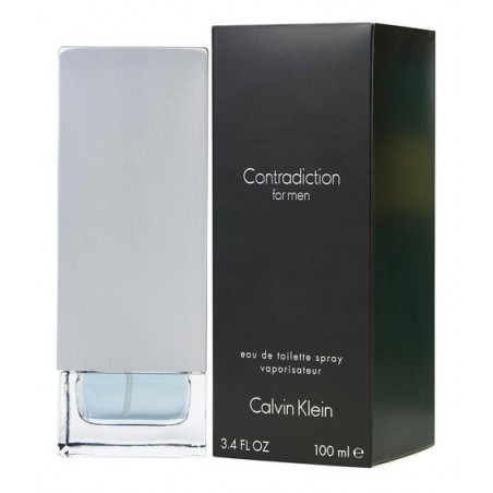 Calvin Klein Contradiction Men Masculino Edt 50ml Raridade CAIXA C AVARIA