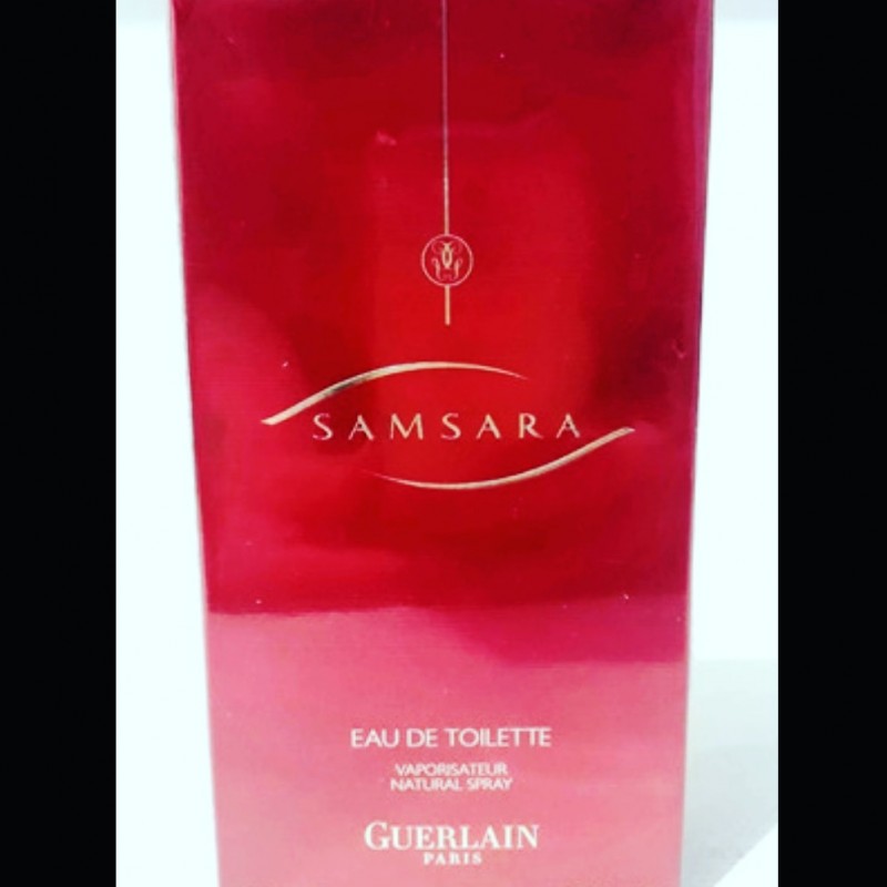 Perfume Feminino Samsara Guerlain 50 ML Eau De Toilette VERSAO DE CAIXA ANTIGA RARO