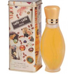 Café CAFE  Adventure Cofinluxe FEMININO  Eau De PARFUM 100 ML Embalagem na lata com detalhes