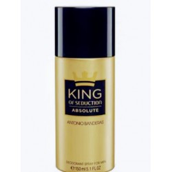 Desodorante Antônio bandeiras King of seduction absolute 150 ml Men