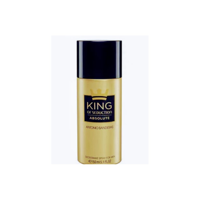 Desodorante Antônio bandeiras King of seduction absolute 150 ml Men