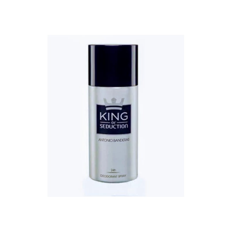 Desodorante Antônio bandeiras King of seduction 150 ml Men