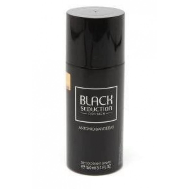 Desodorante Antônio bandeiras seduction in Black for Men 150 ml