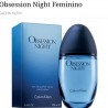 Calvin Klein obsession night eau de parfum 100 ml feminino Raridade