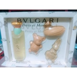 Bulgari kit infantil Petits et Mamans 01 Eau sem álcool 100 ml KIT RARO